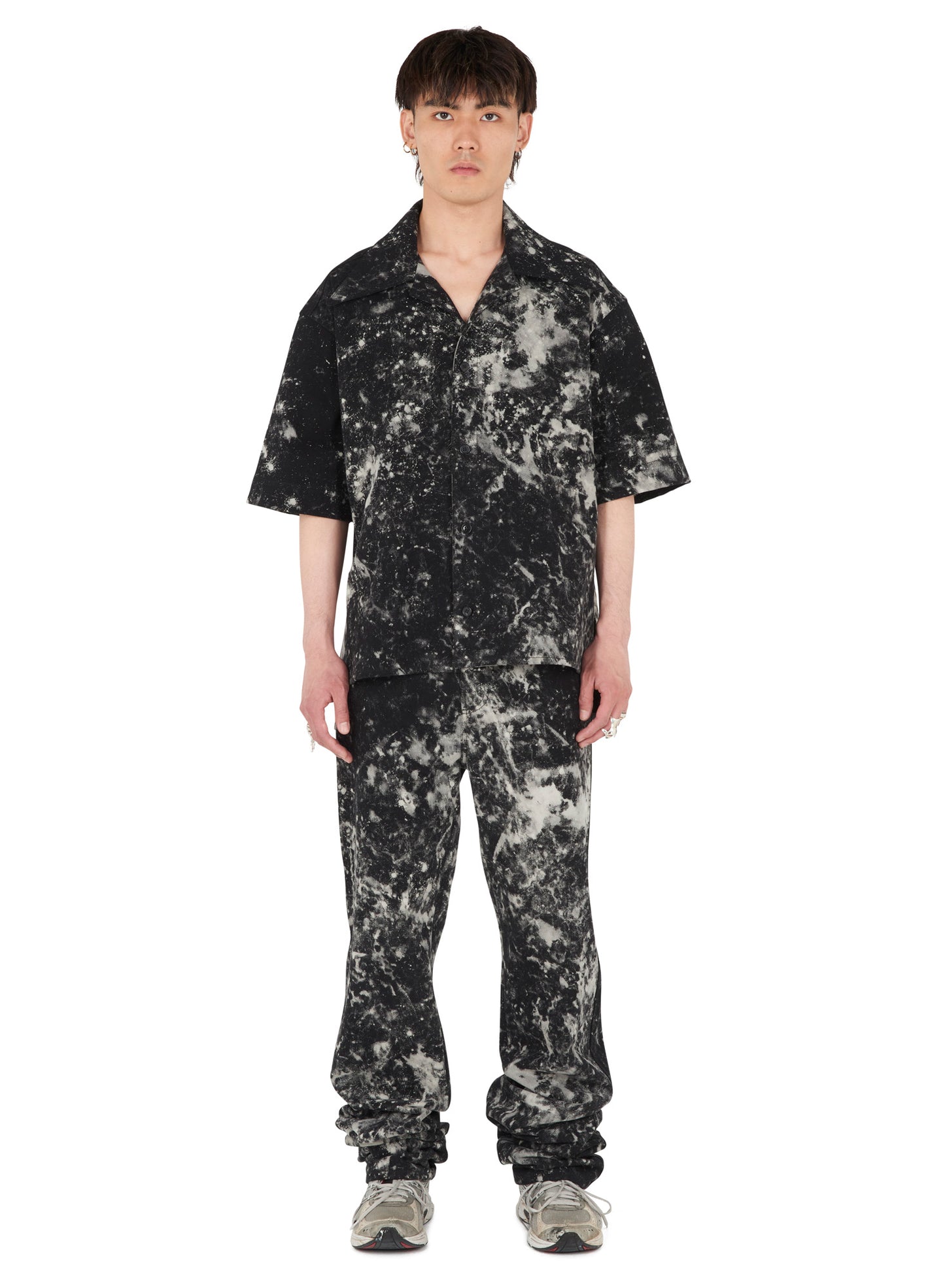 BLEACH SPLATTER STRAIGHT LEG JEAN