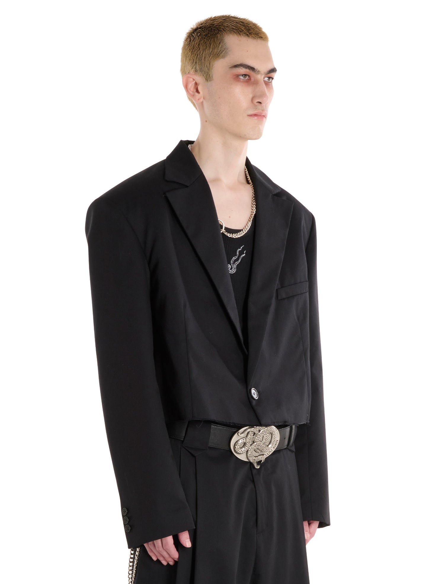 SLASHED BLAZER