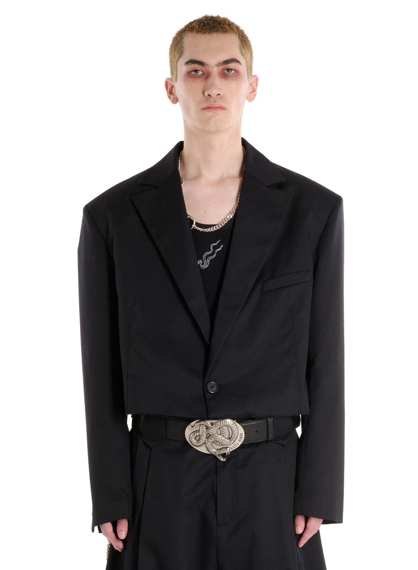SLASHED BLAZER