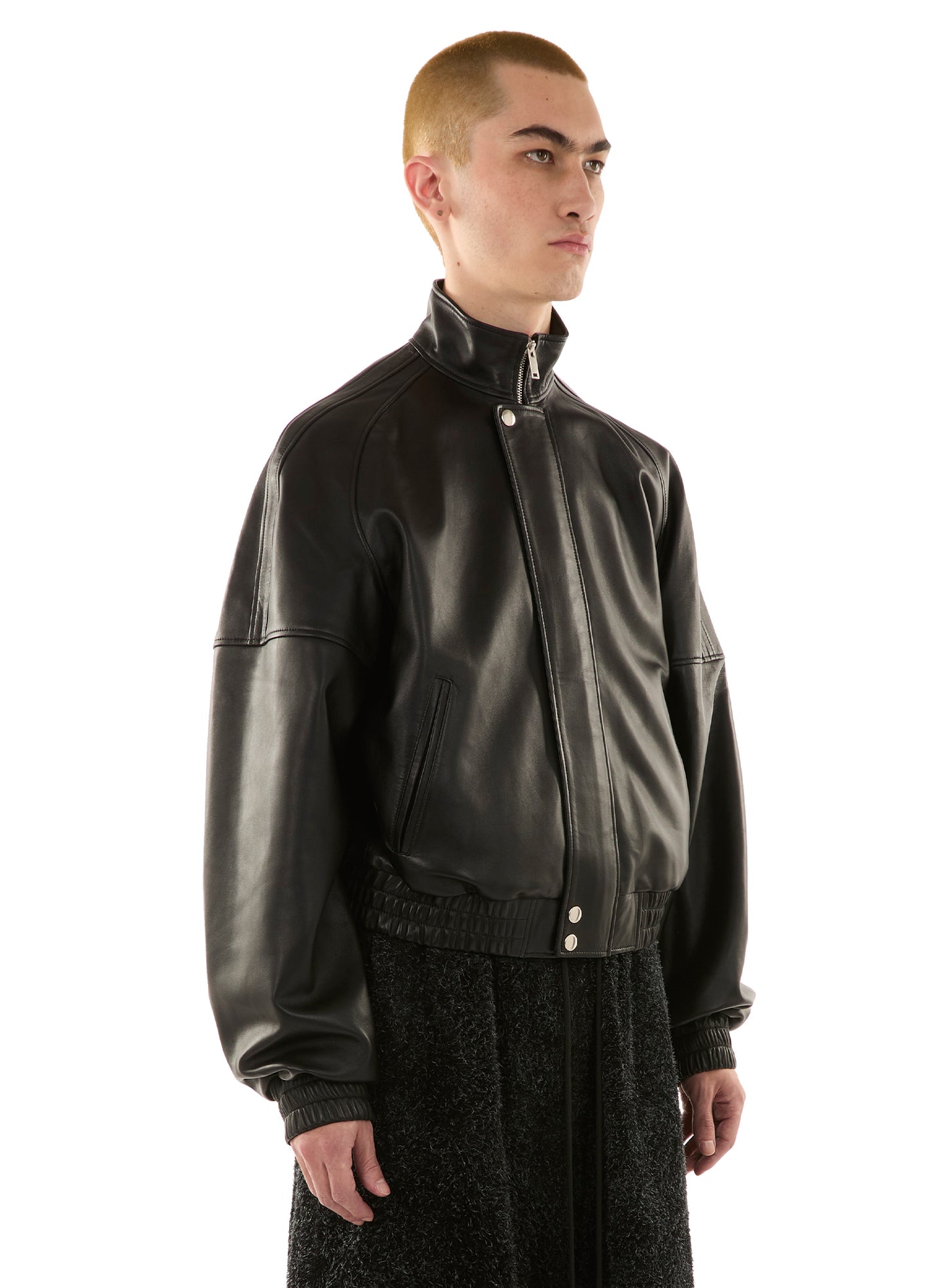 BLOUSON LEATHER JACKET