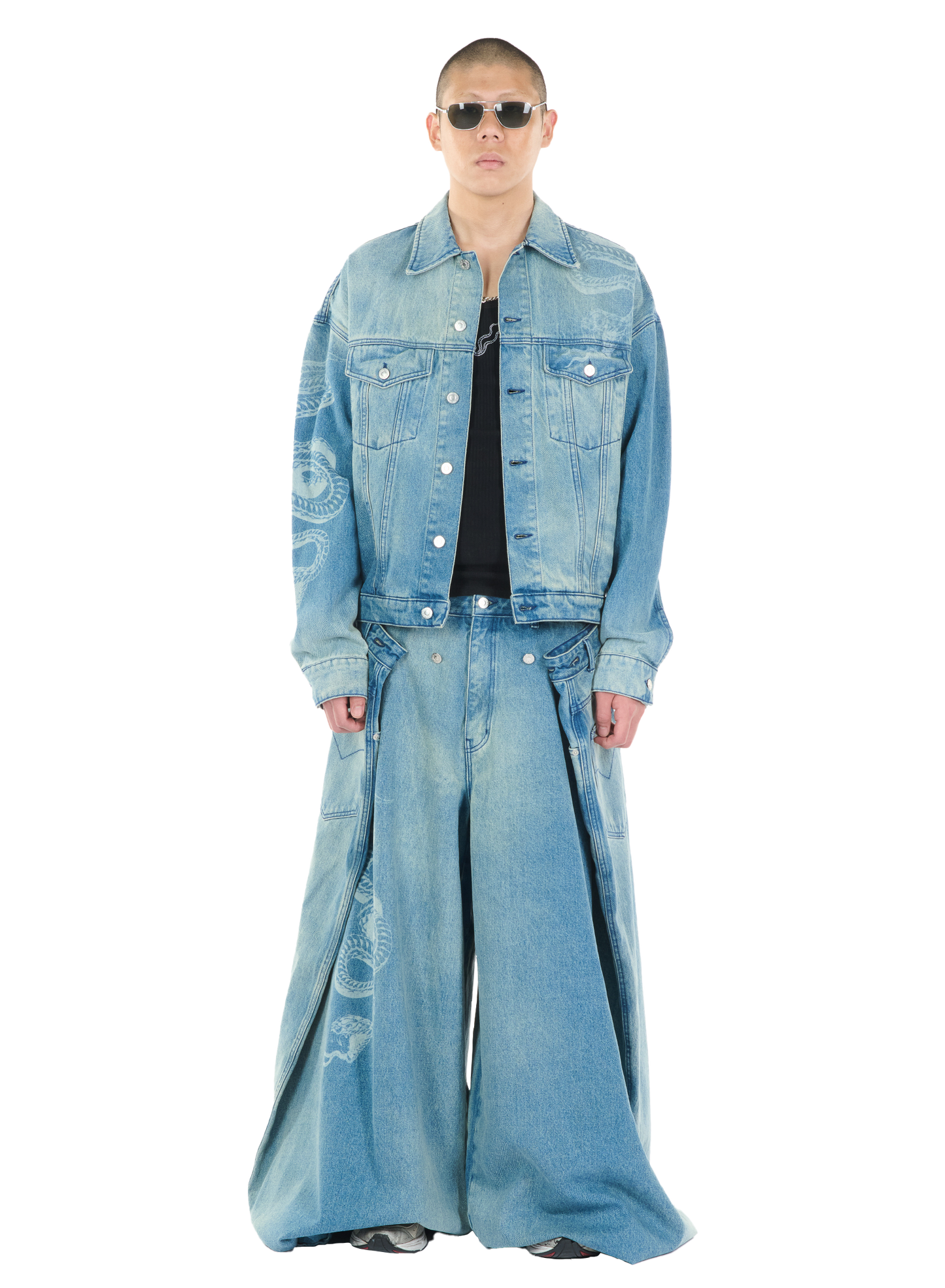LỰU ĐẠN X CLOT DENIM JACKET