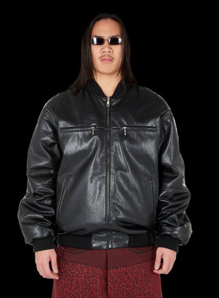 UNISEX REVERSIBLE 80'S HONG KONG LEATHER JACKET UNISEX REVERSIBLE 80'S HONG KONG LEATHER JACKET