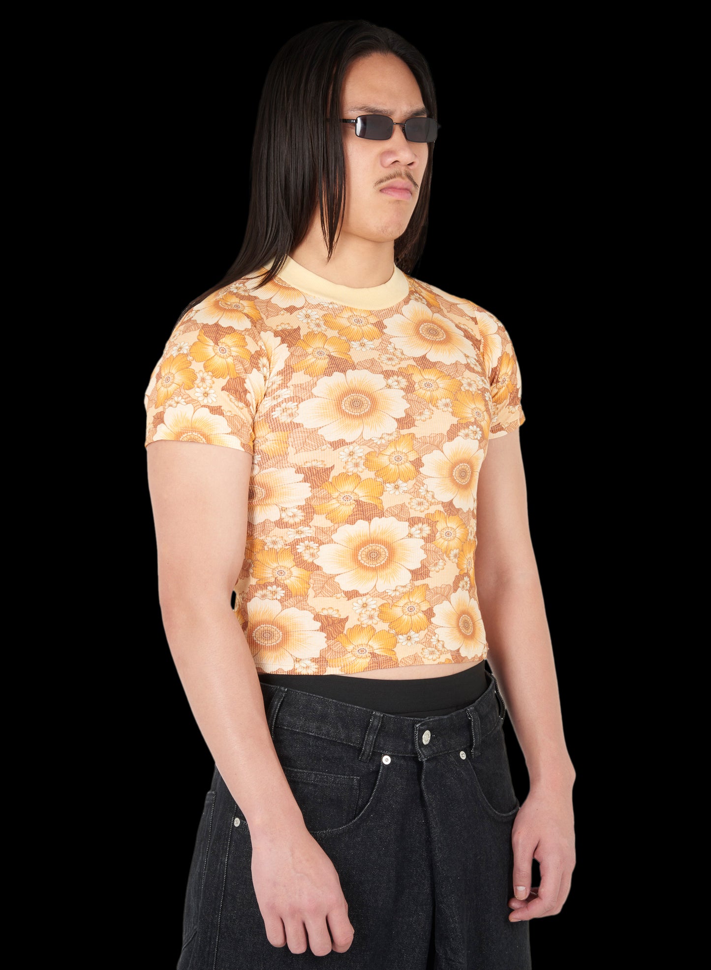 UNISEX CROPPED SHORT SLEEVE TOP