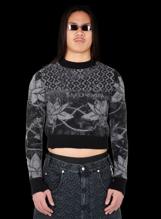 UNISEX SHRUNK JACQUARD SWEATER UNISEX SHRUNK JACQUARD SWEATER