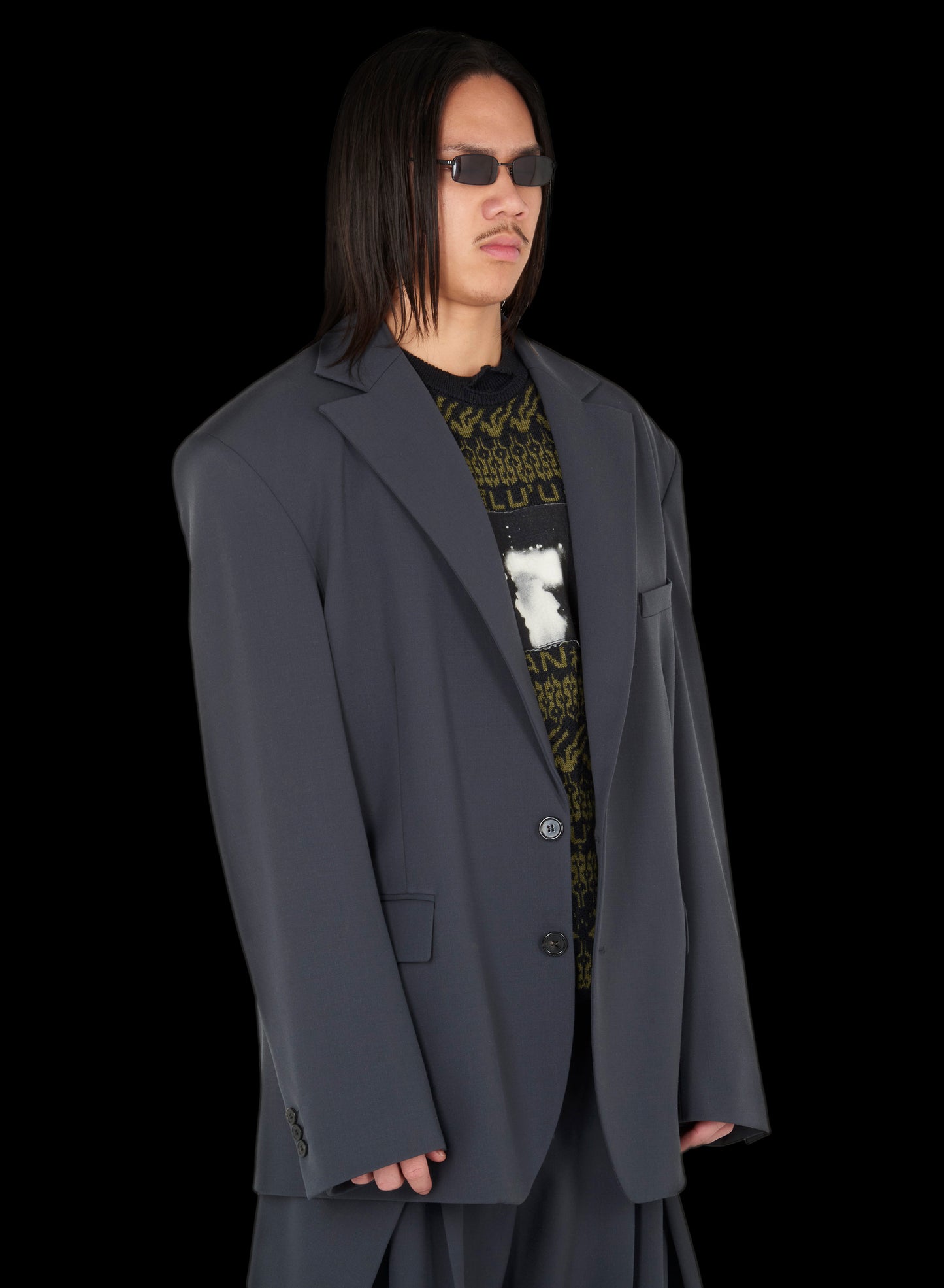 UNISEX TAILORED OVERSIZED JACKET