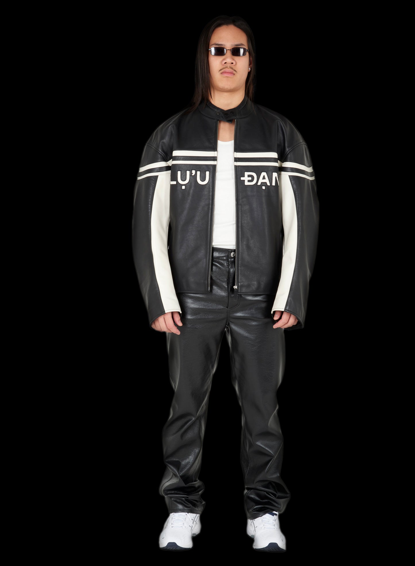 UNISEX LUU DAN LEATHER BIKER JACKET