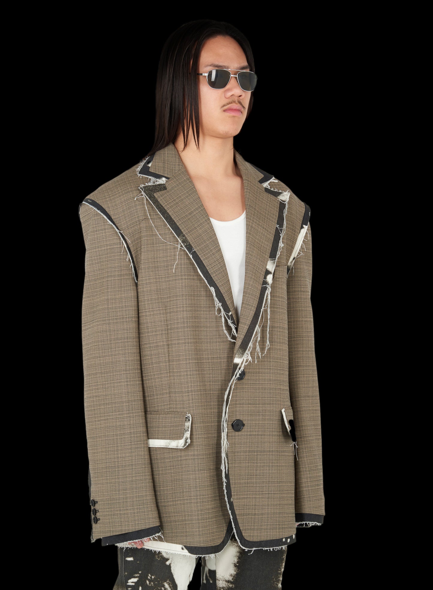 TRIMMED EDGE BLAZER