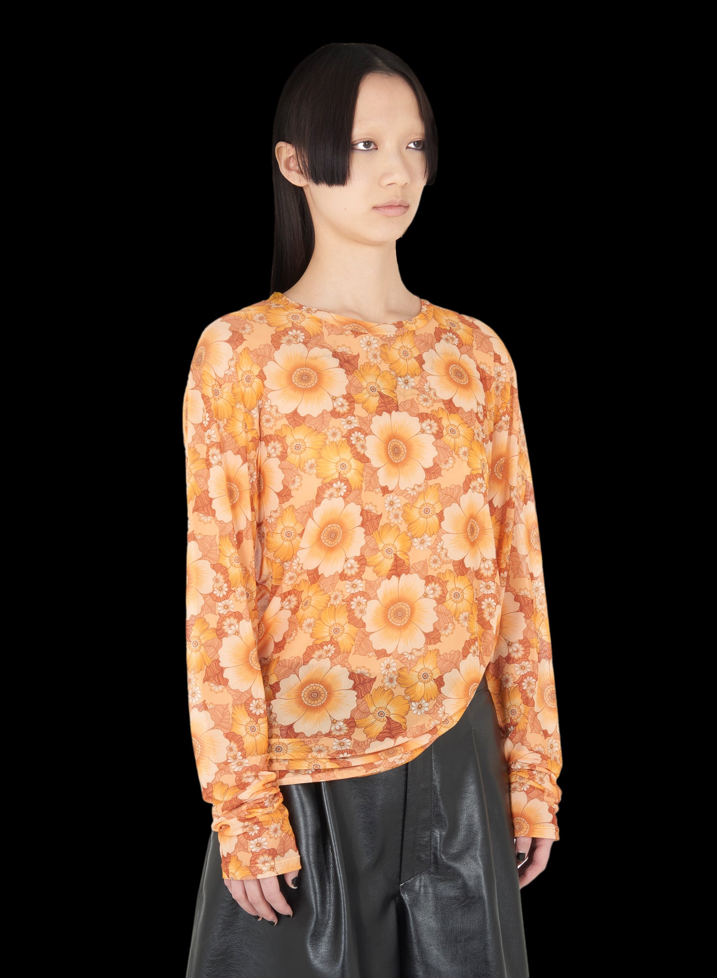 UNISEX MESH LONG SLEEVE TOP