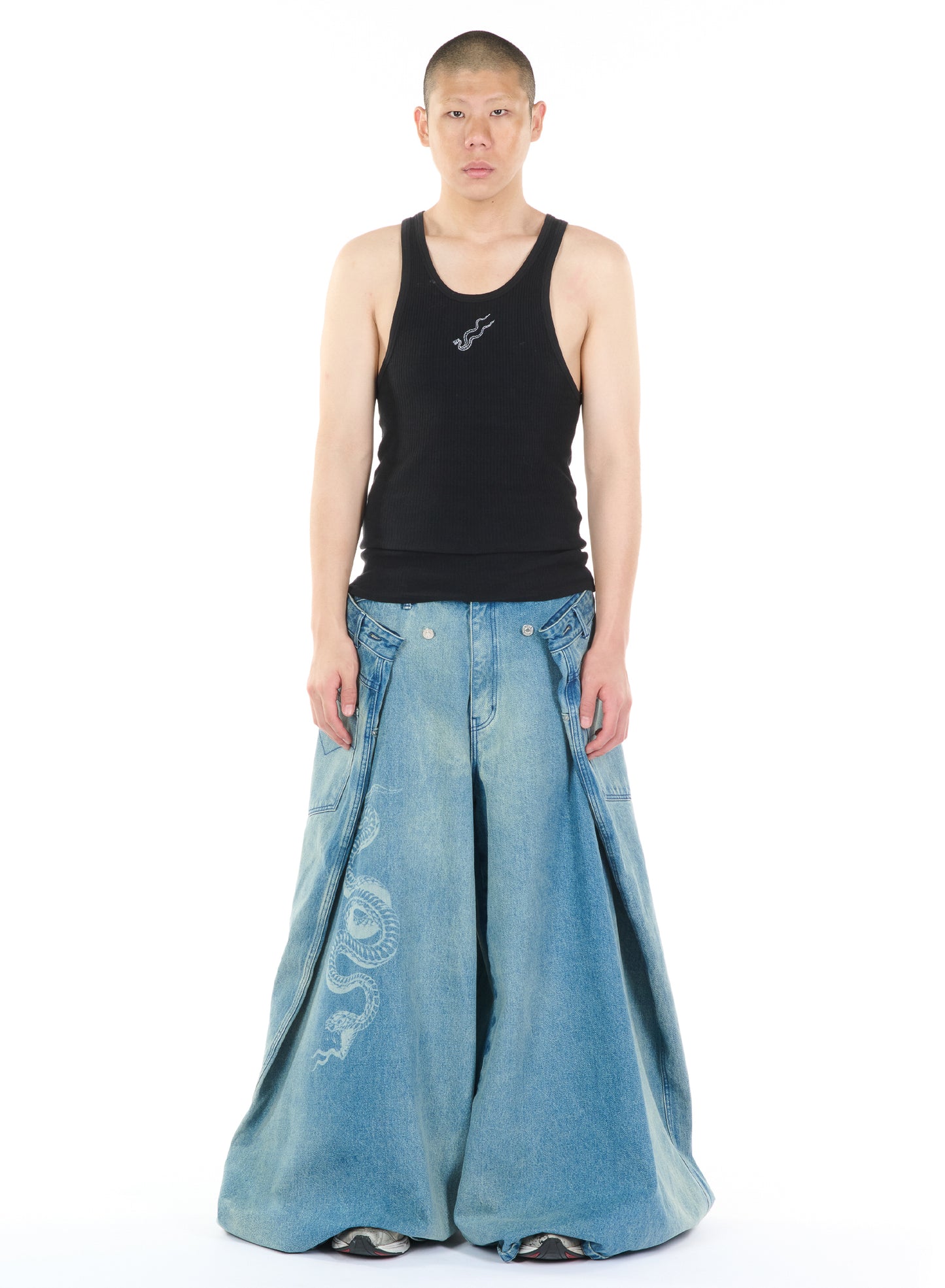 LỰU ĐẠN X CLOT MAXI X MAXI X MAXI DENIM JEANS