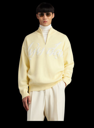 EMBOSSED LOGO KNIT JUMPER EMBOSSED LOGO KNIT JUMPER
