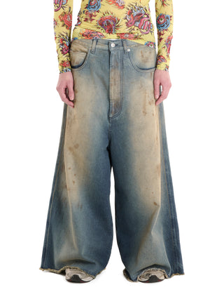 WIDE CROPPED JEANS