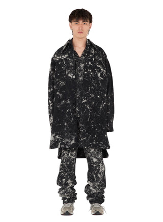 BLEACH SPLATTER MENS OVERSHIRT