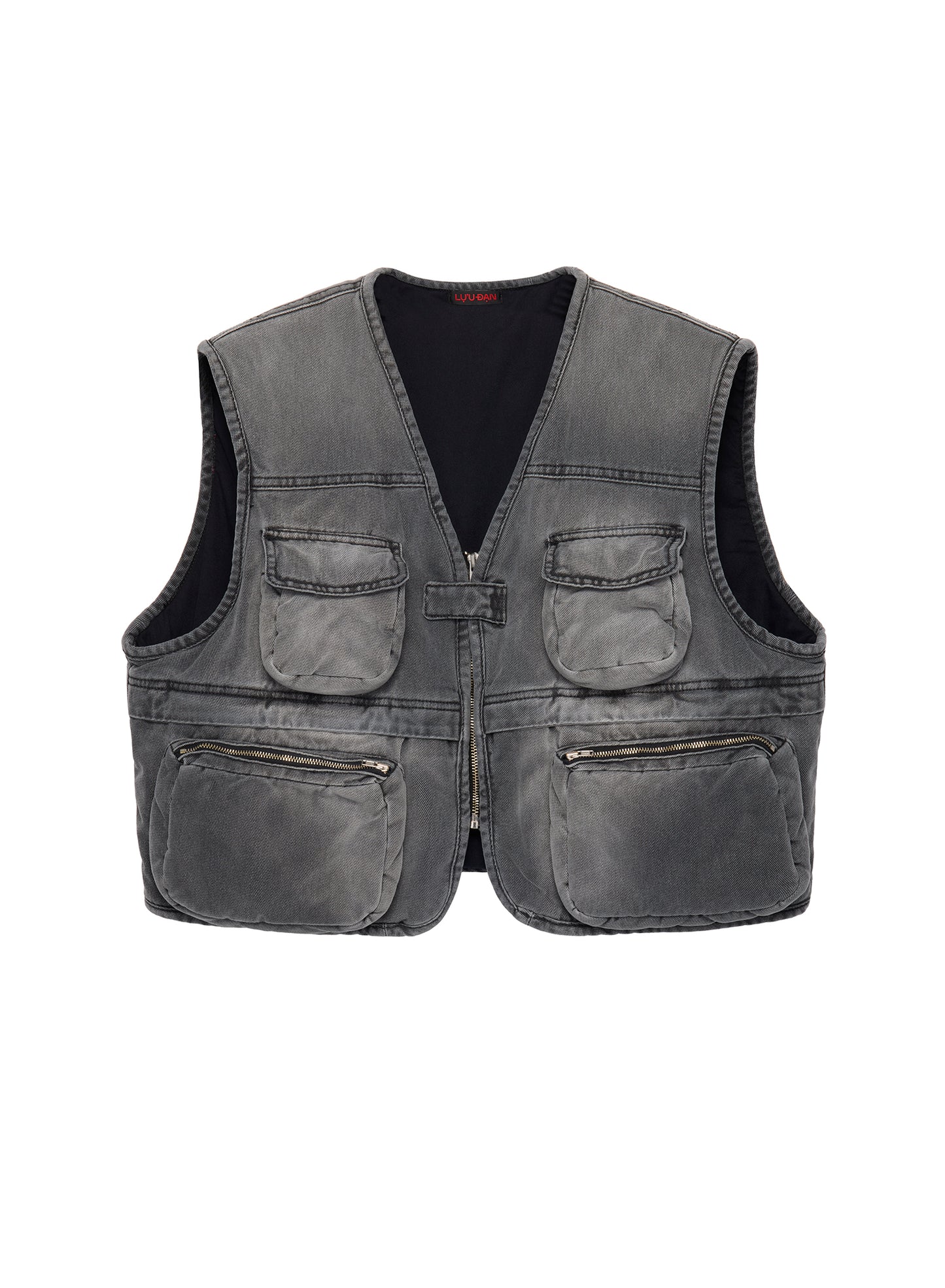 WADDED CARGO VEST