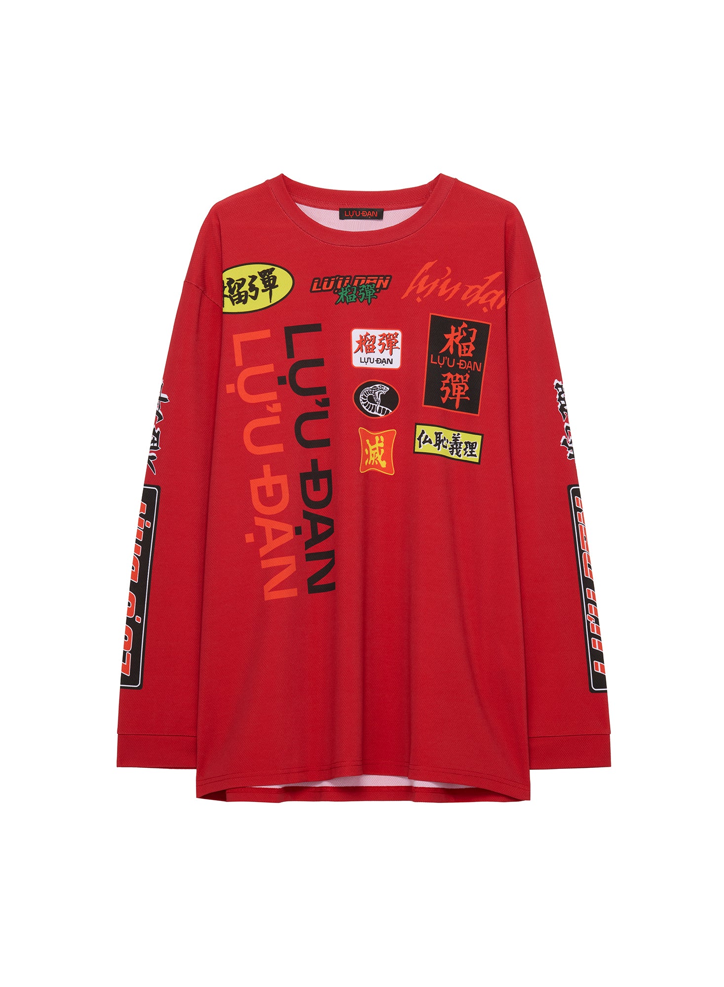 LU'U DAN - OVERSIZED LONG SLEEVE TEE
