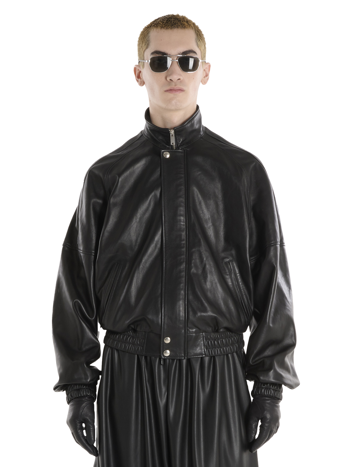 BLOUSON LEATHER JACKET