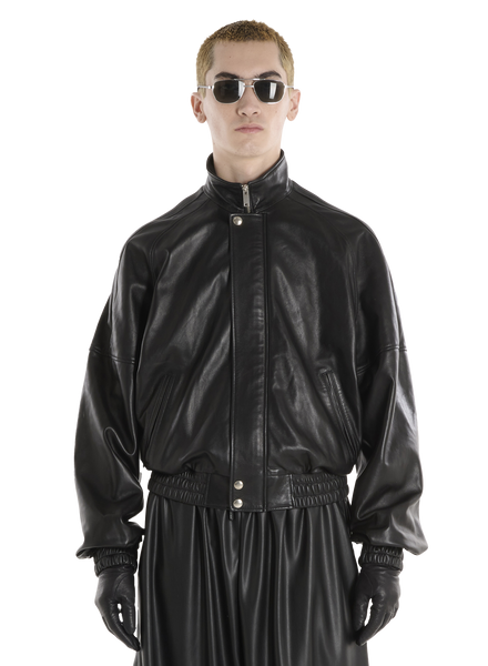 BLOUSON LEATHER JACKET