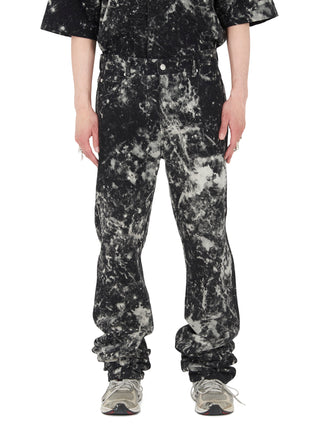 BLEACH SPLATTER STRAIGHT LEG JEAN