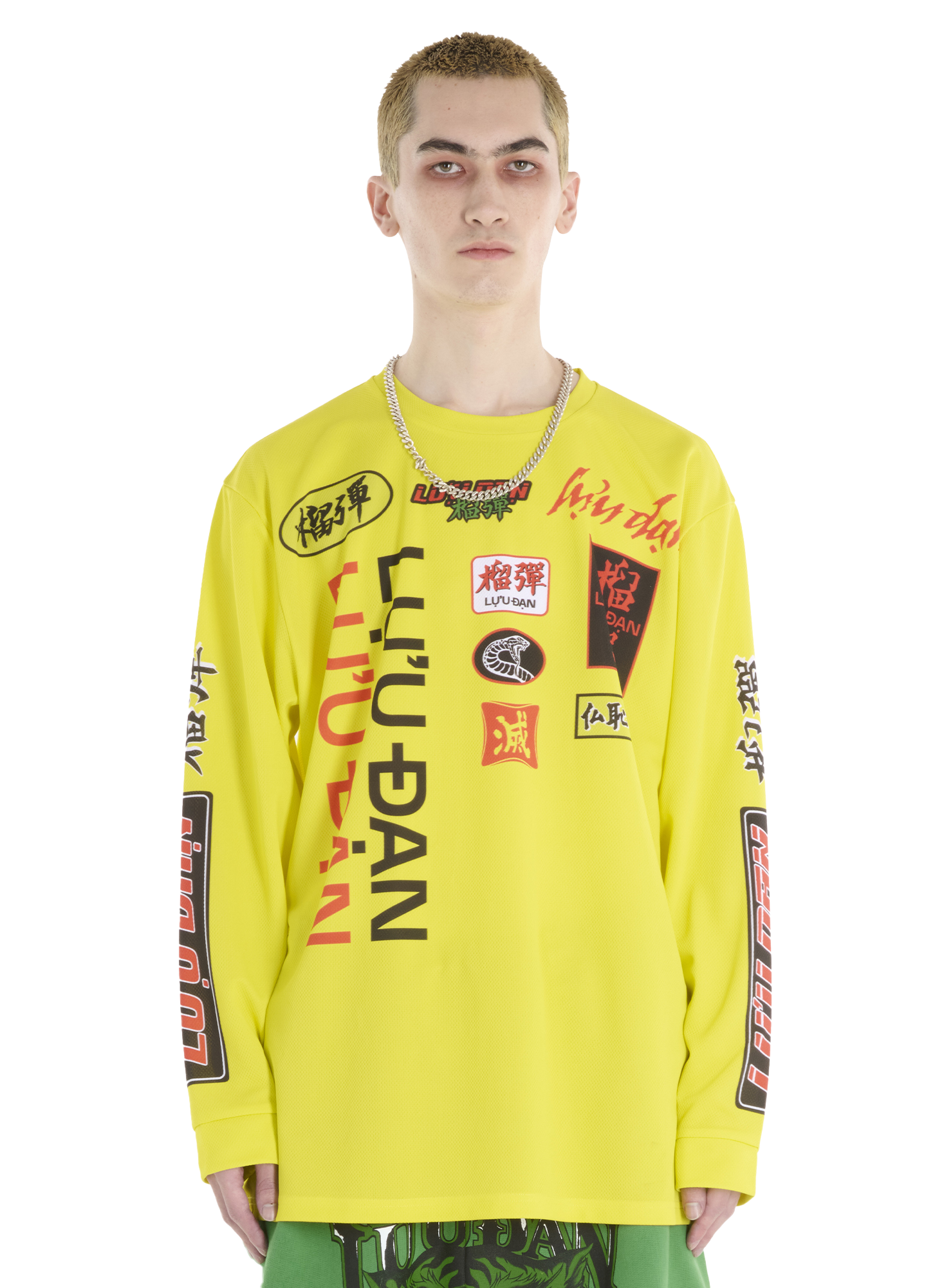 LU'U DAN - YELLOW OVERSIZED LONG SLEEVE LU'U DAN - YELLOW OVERSIZED LONG SLEEVE