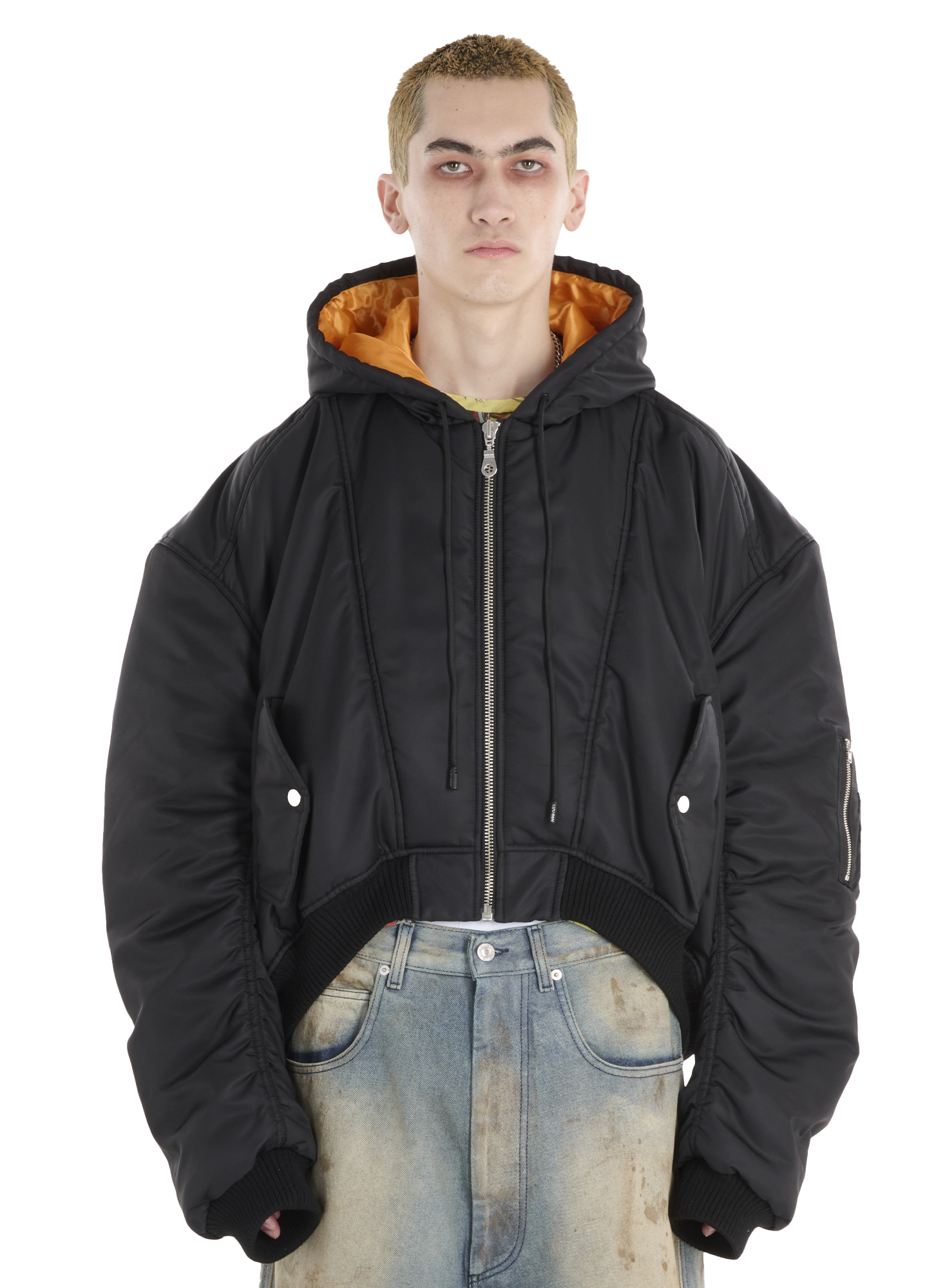 ジャケット・アウター dude9 MA-1 Hoodie Bomber dude9 MA-1 Hoodie Bomber