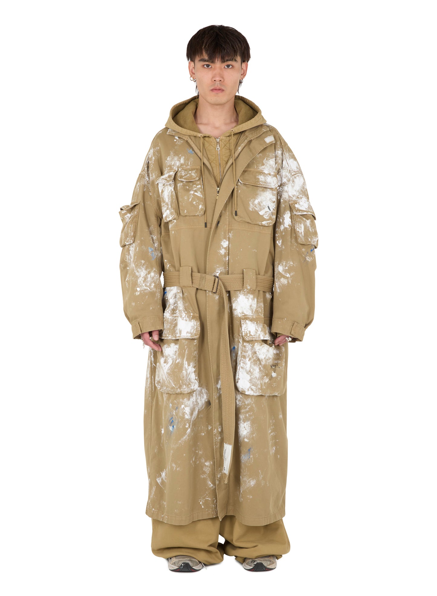 CARGO PAINT SPLATTER TRENCH