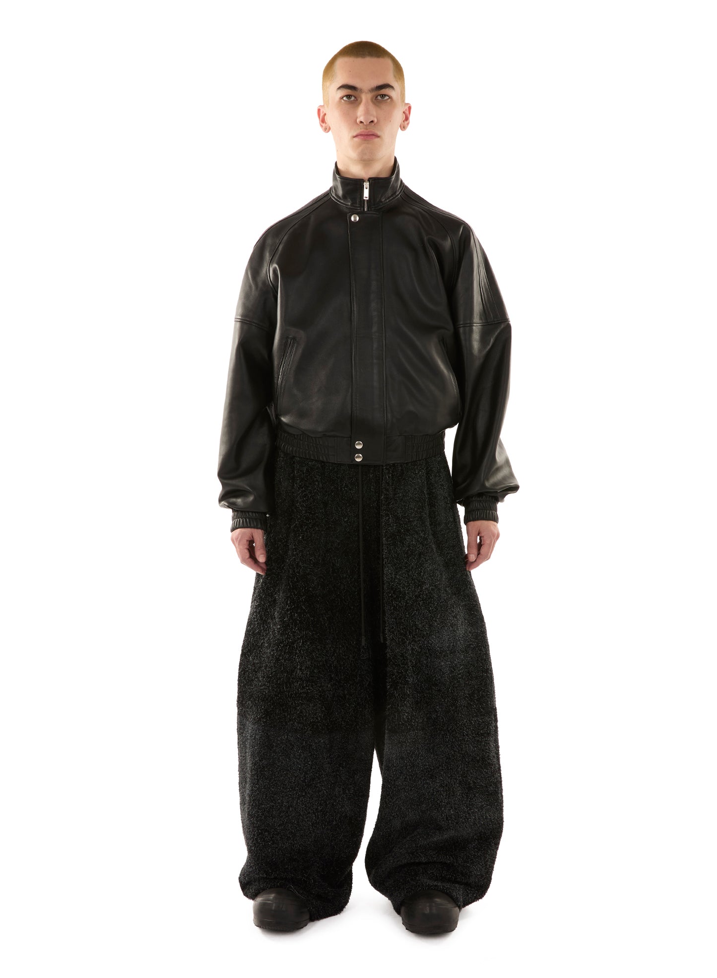 BLOUSON LEATHER JACKET
