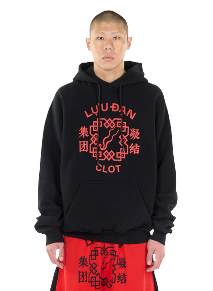 LỰU ĐẠN X CLOT OVERSIZED HOODIE