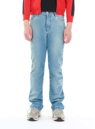 LỰU ĐẠN X CLOT STRAIGHT LEG JEANS