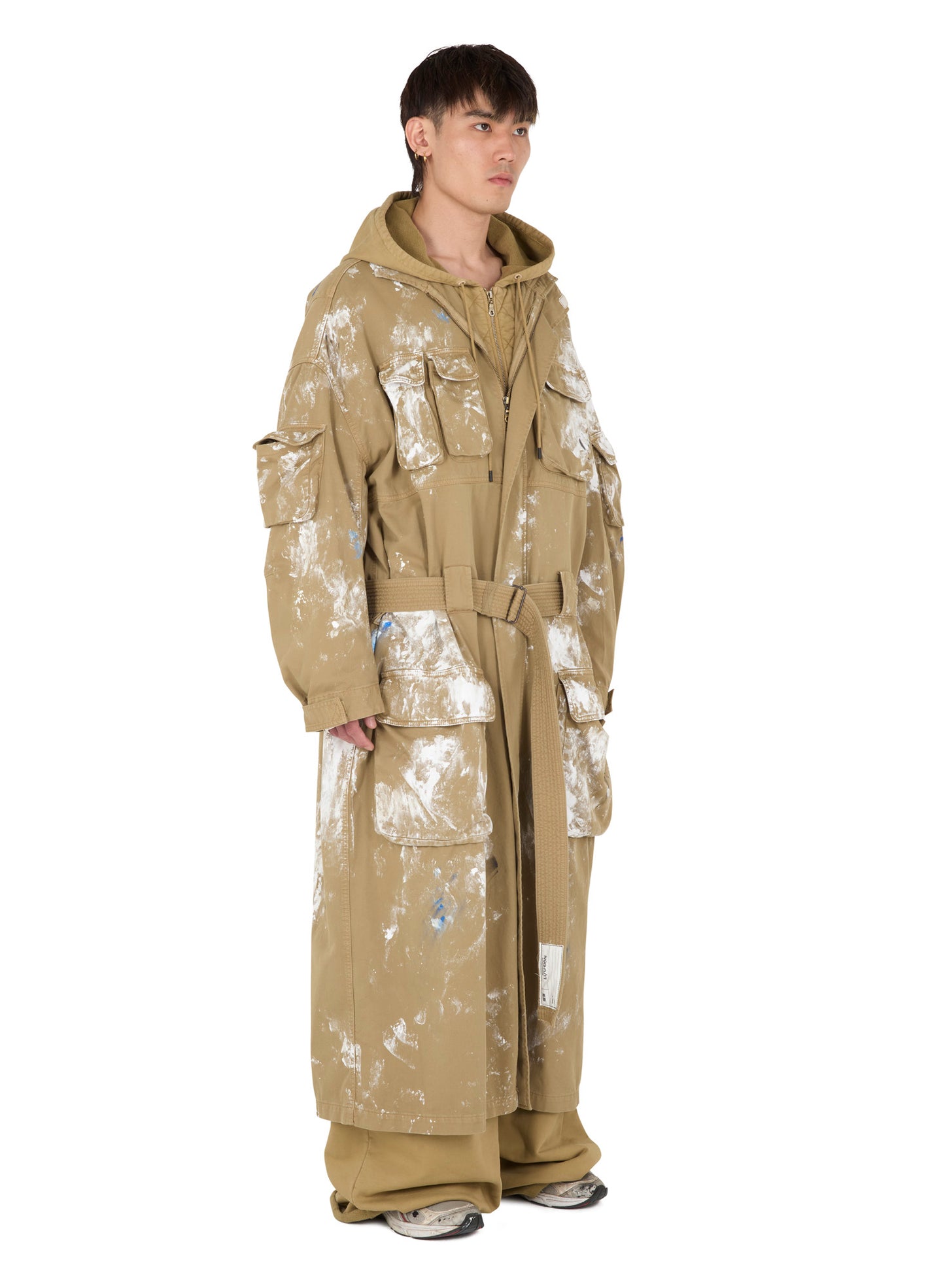 CARGO PAINT SPLATTER TRENCH