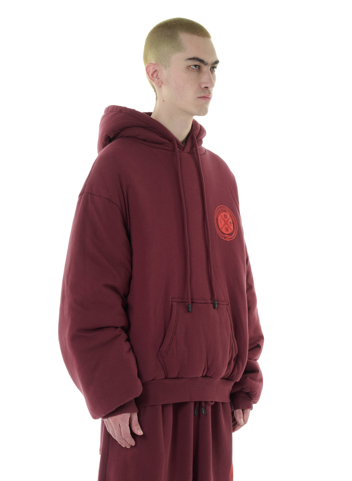 WADDED SLOUCH HOODIE