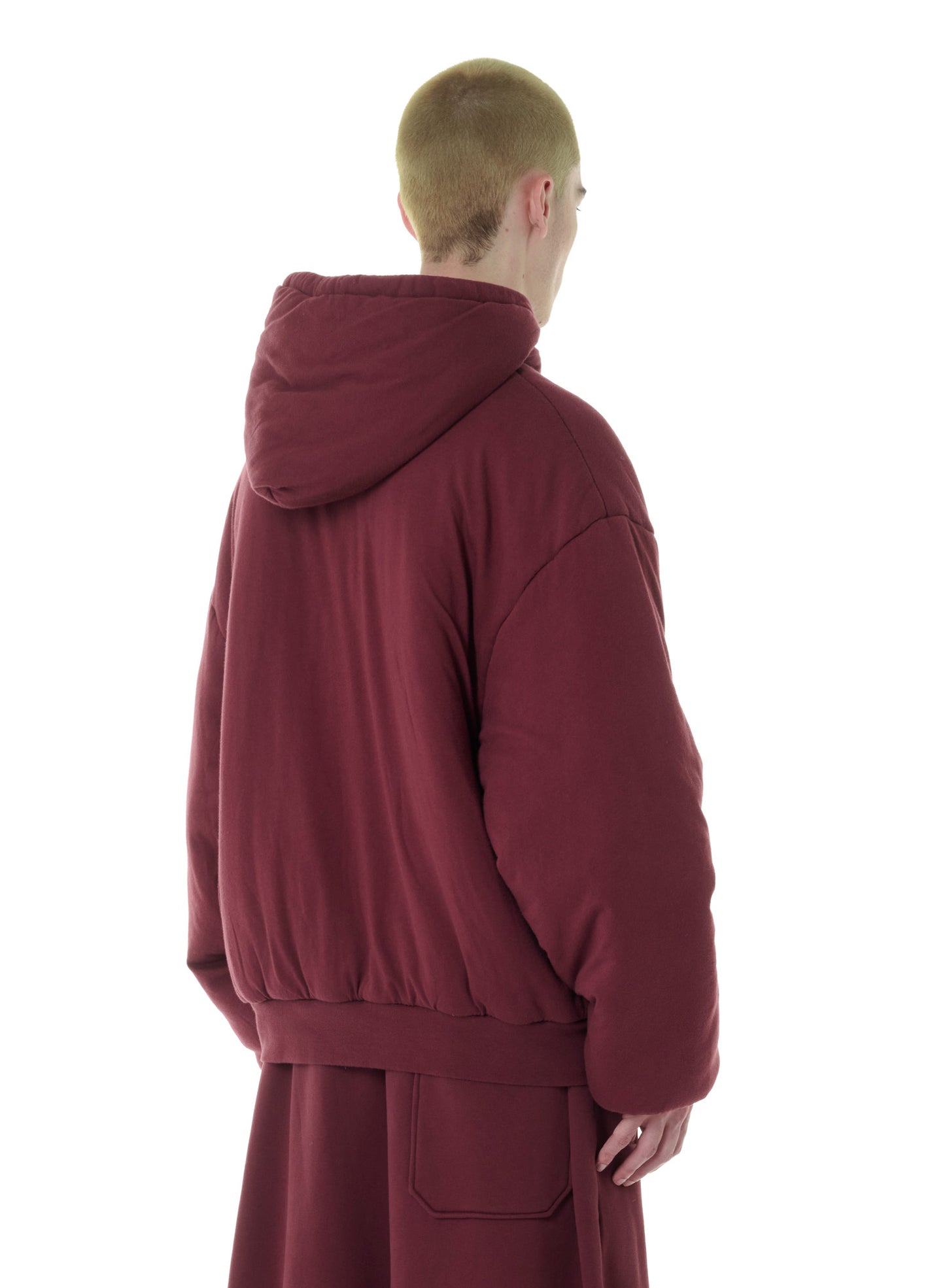 WADDED SLOUCH HOODIE