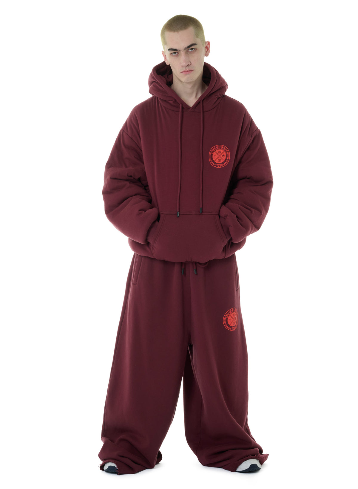WADDED SLOUCH HOODIE