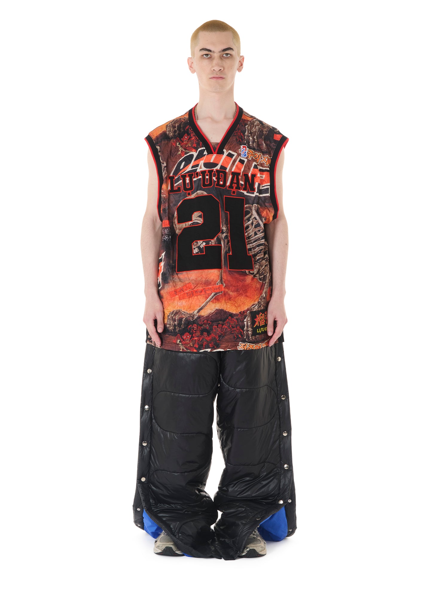 B BALL JERSEY L-D