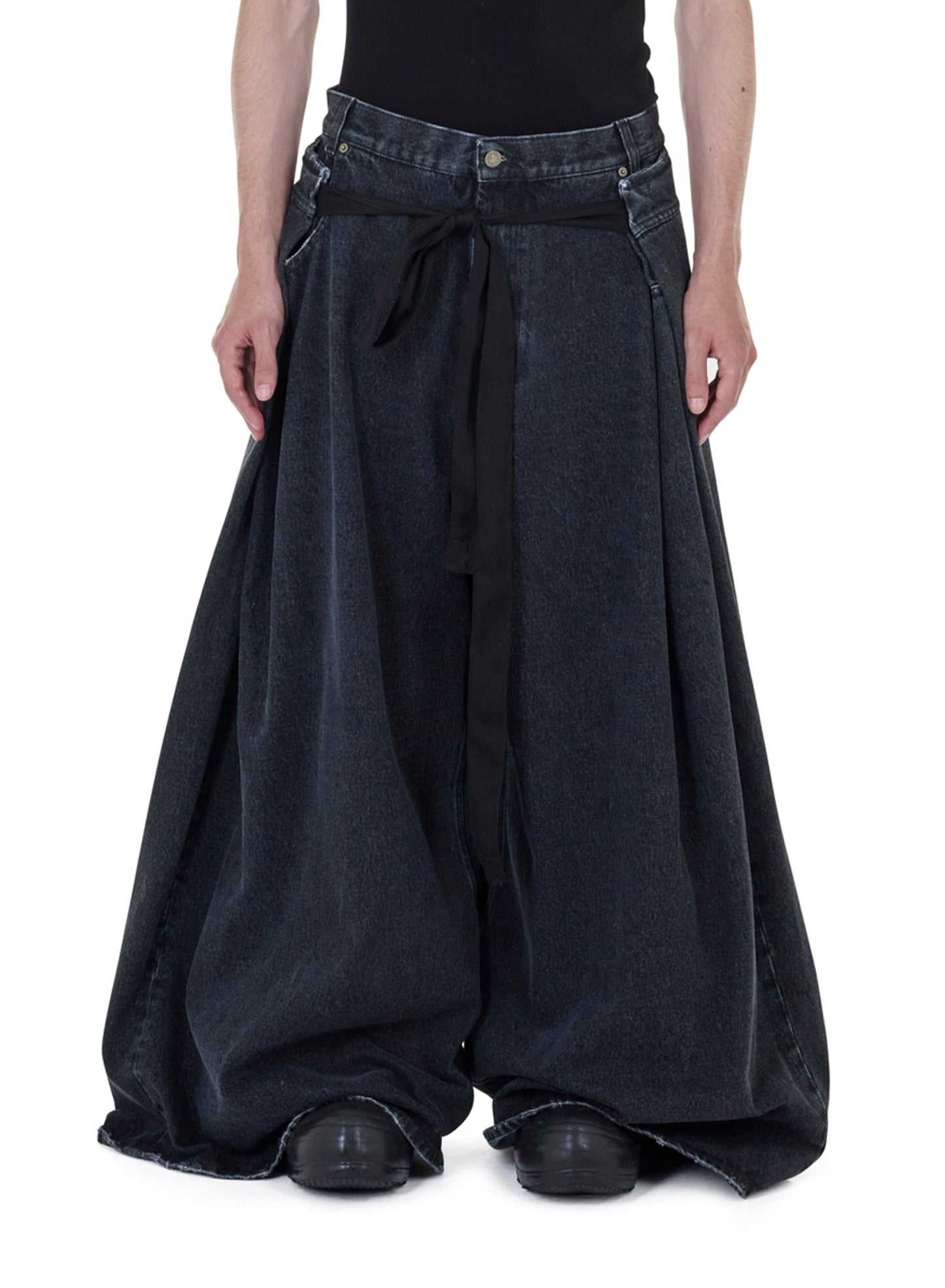 TIE MAXI PANTS
