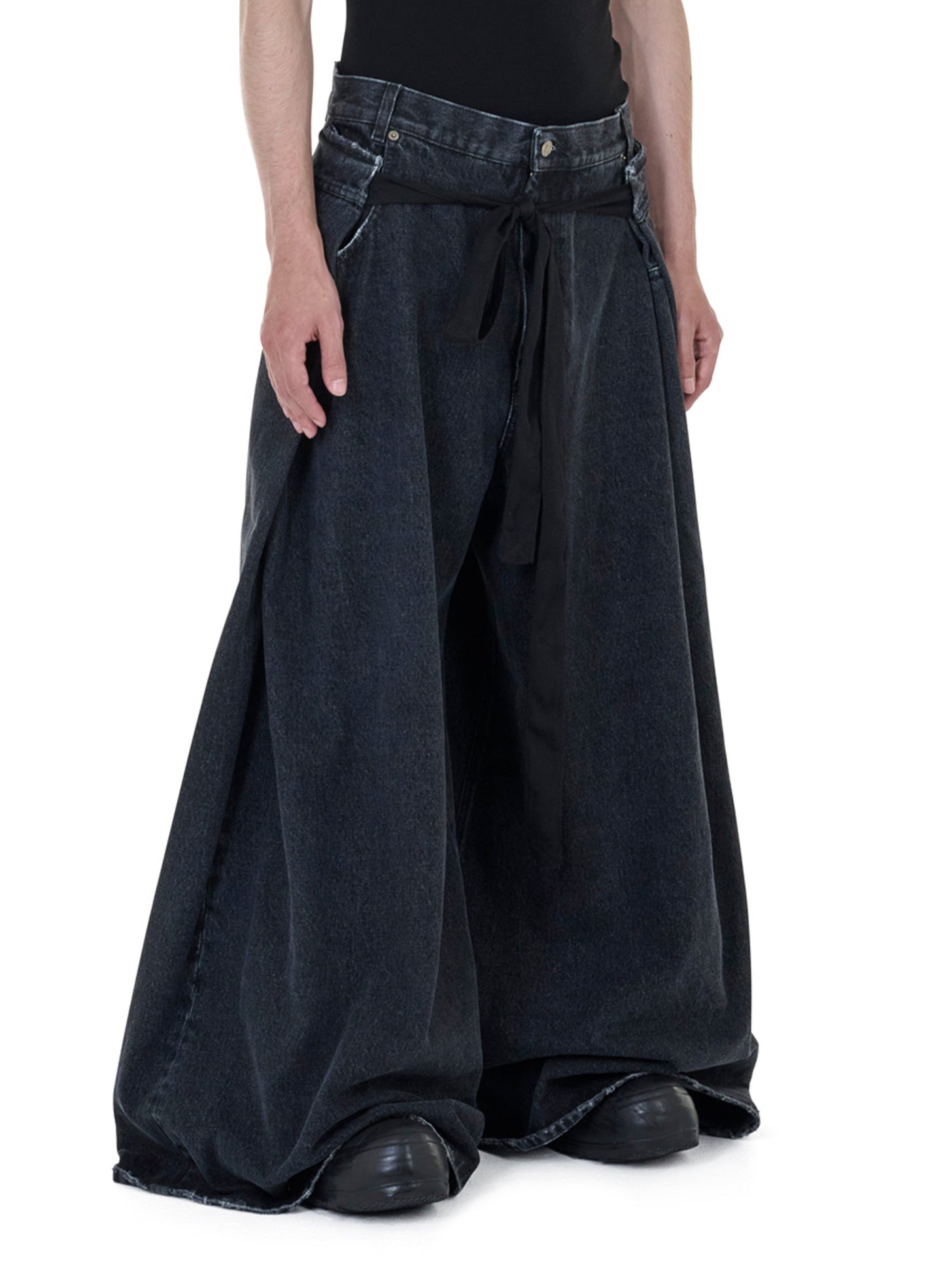 TIE MAXI PANTS