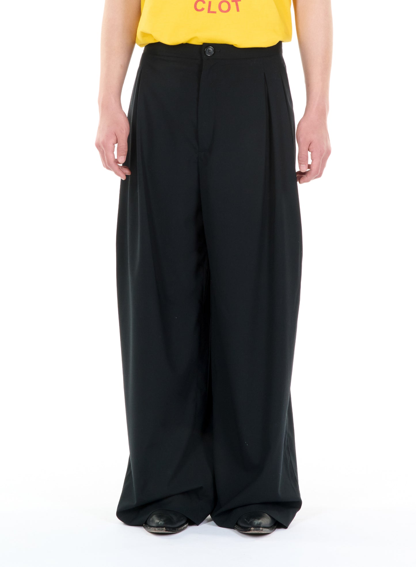 LỰU ĐẠN X CLOT WIDE LEG TAILORED PANTS