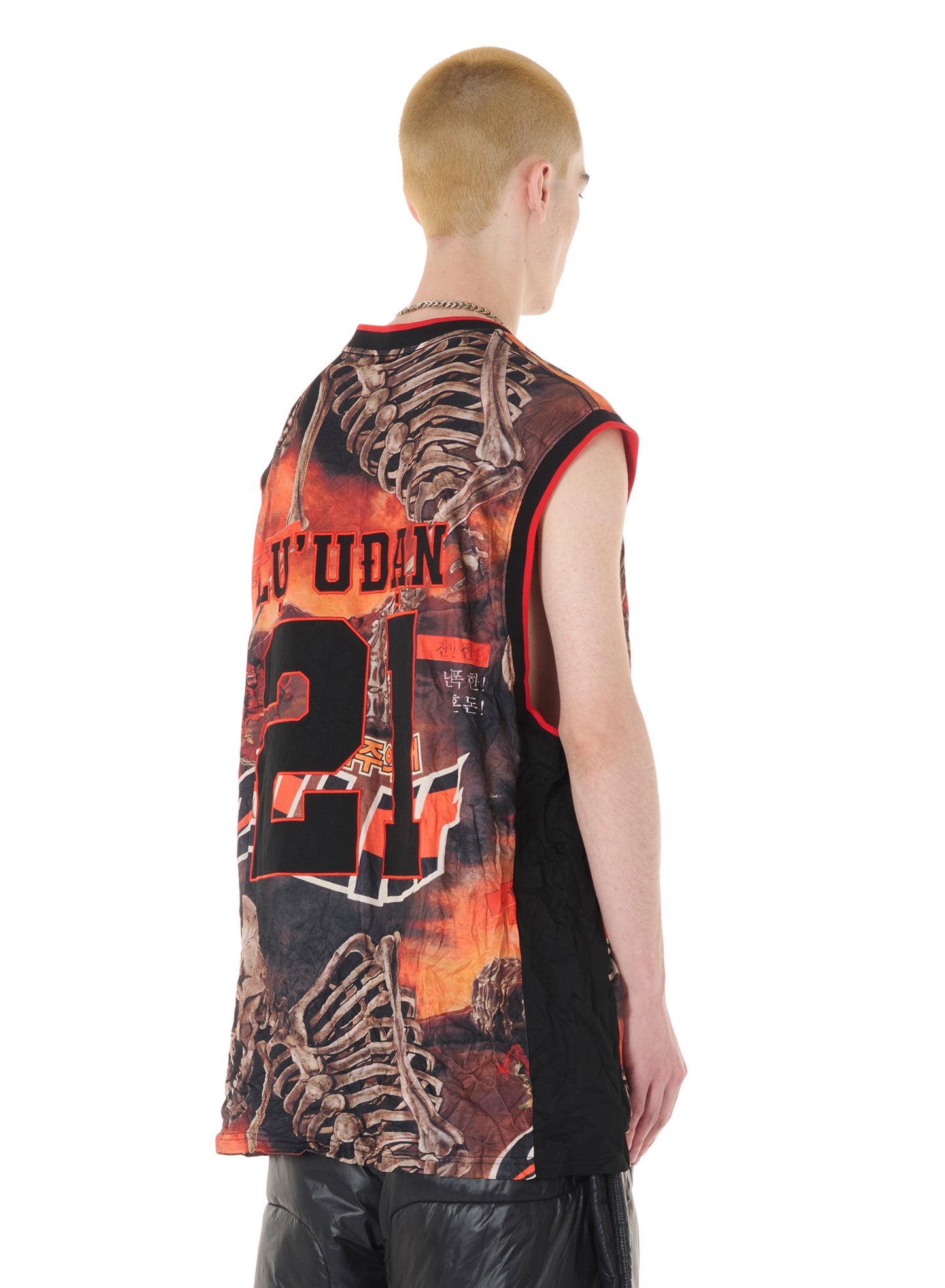 B BALL JERSEY L-D