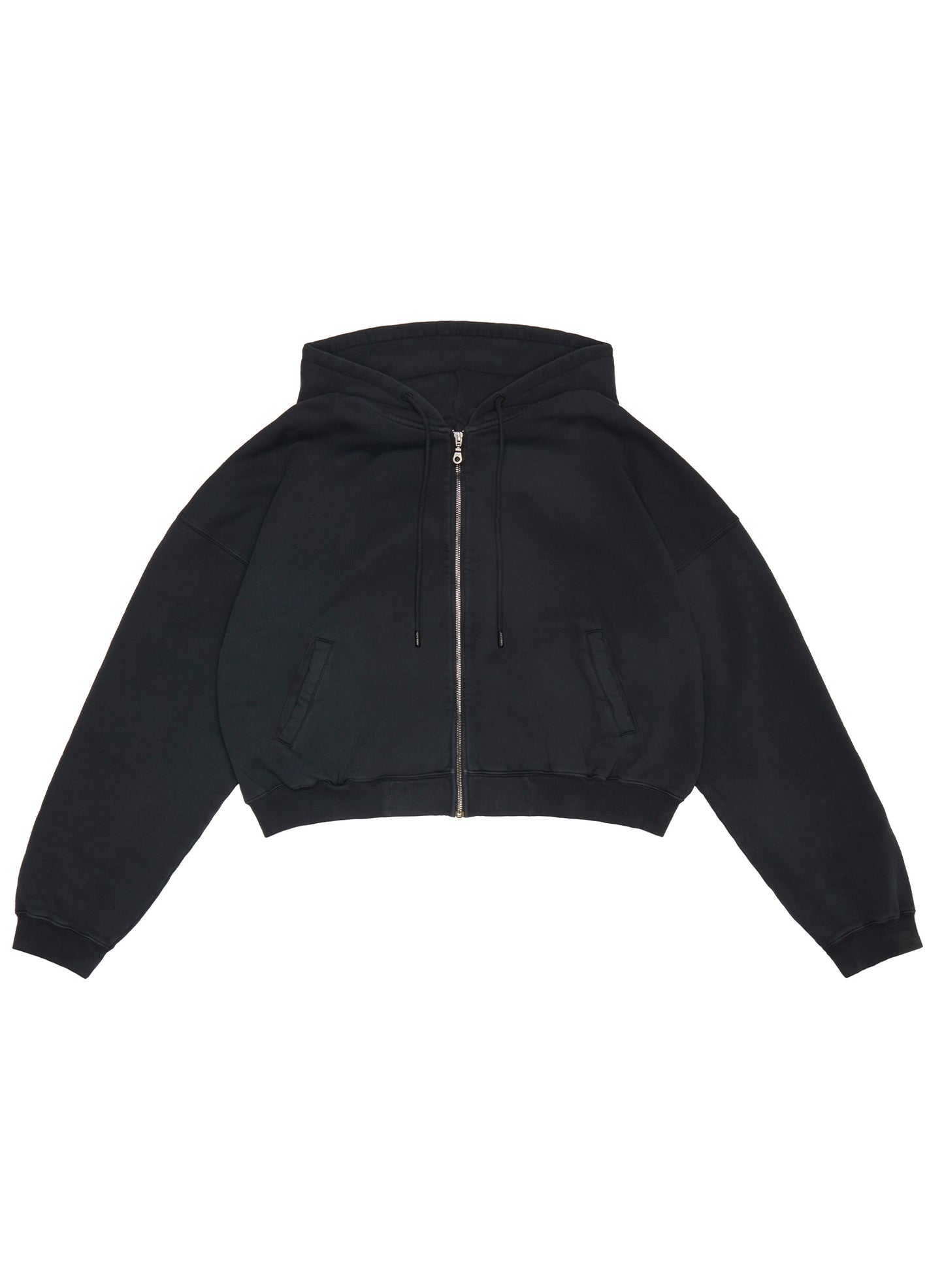 WASHED ZIP HOODIE