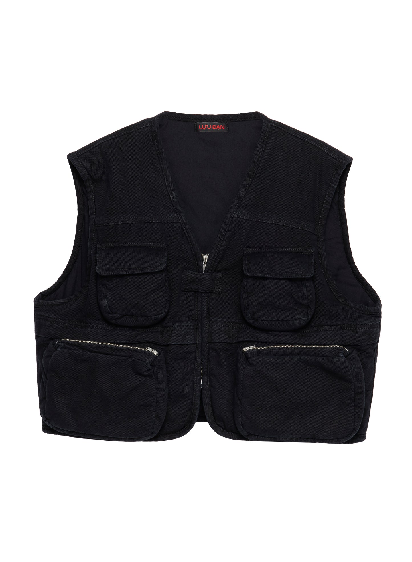 WADDED CARGO VEST