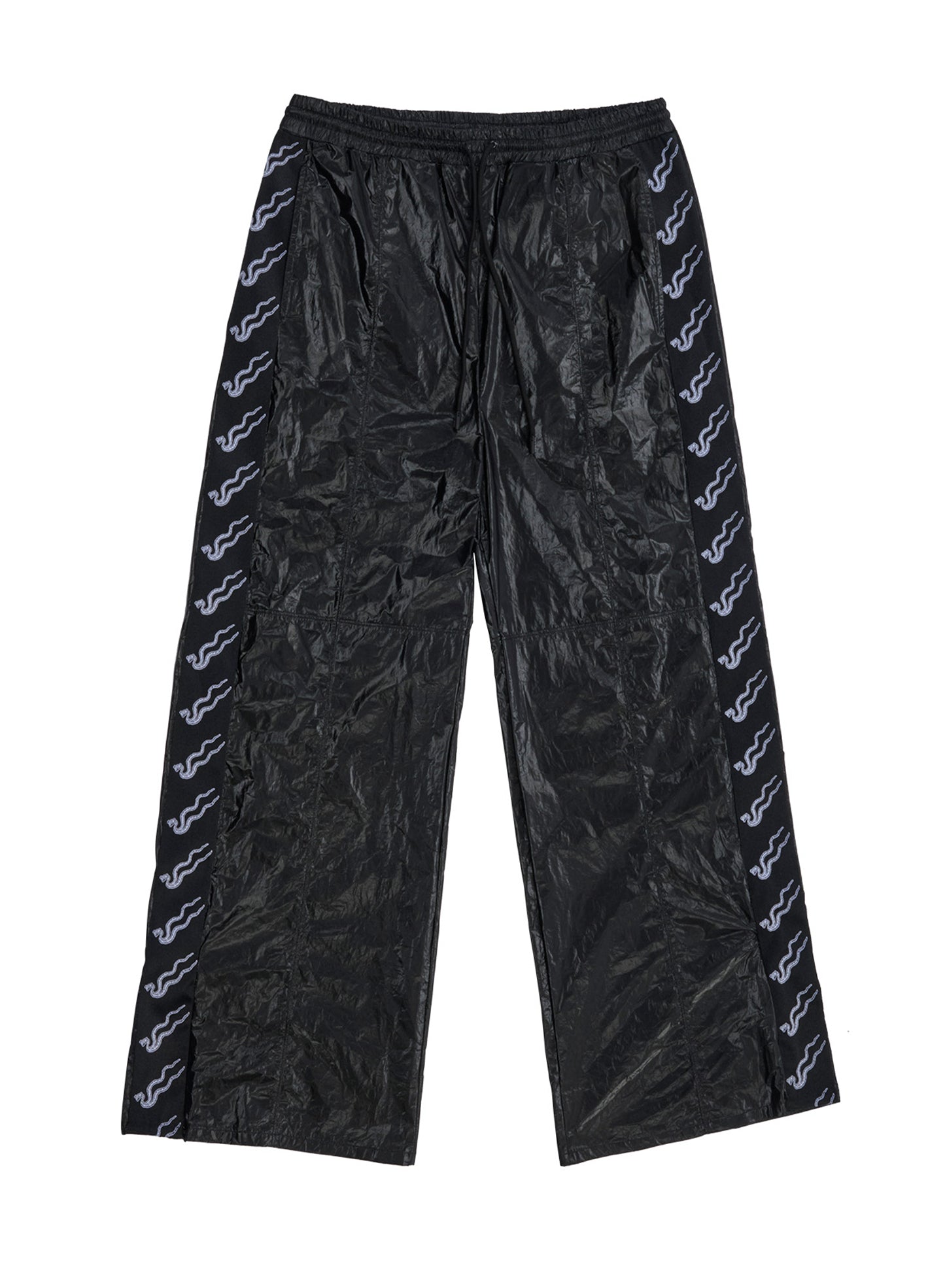STACKED PANTS BLACK
