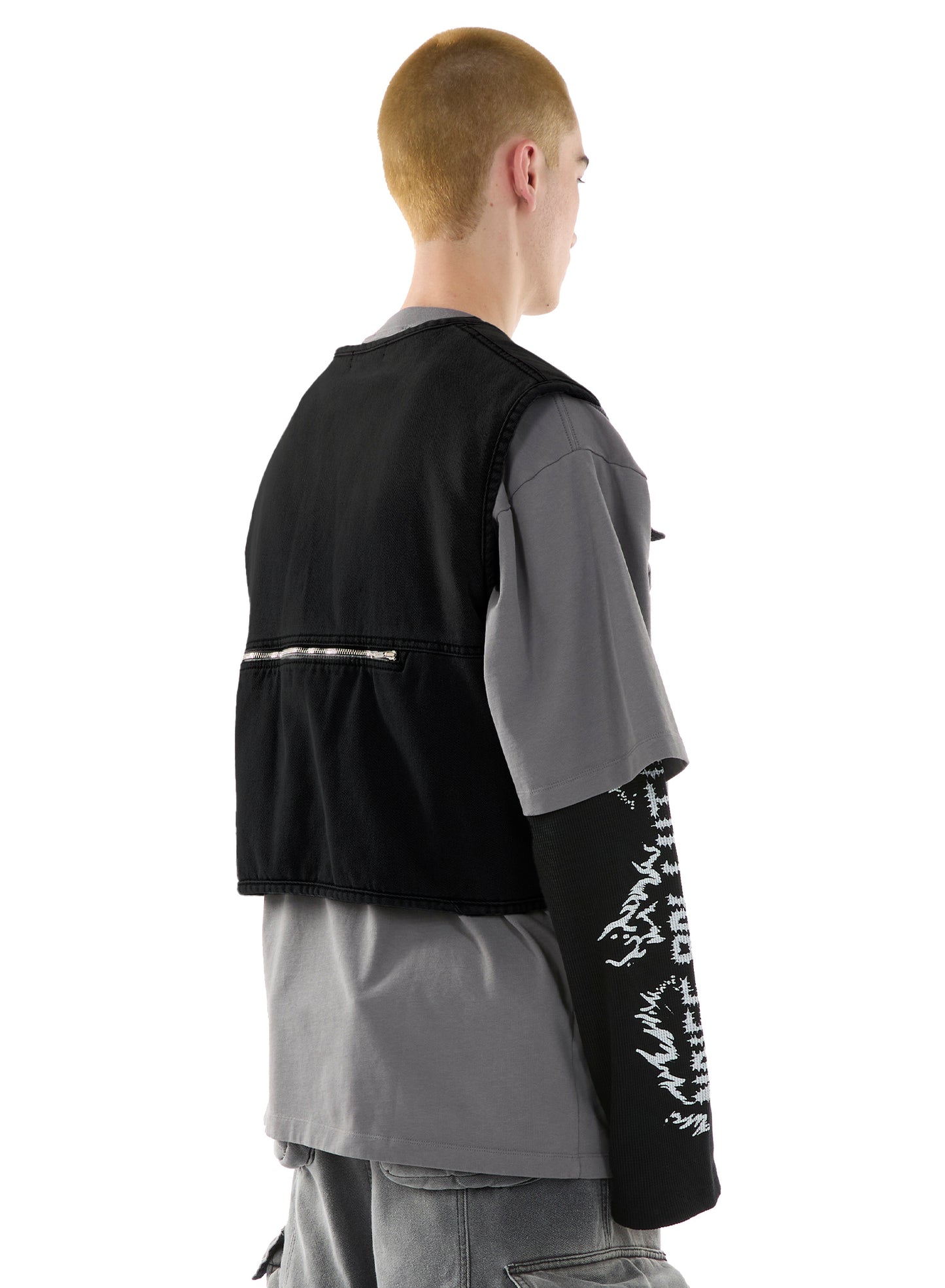 WADDED CARGO VEST
